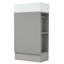 Meuble-lavabo 18,6 po avec lavabo, meuble-lavabo avec tablette à 2 niveaux, orienté vers la gauche ou vers la droite-1640108426