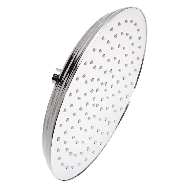 Signature Hardware 10" Traditional Round Rainfall Shower Head, Chrome