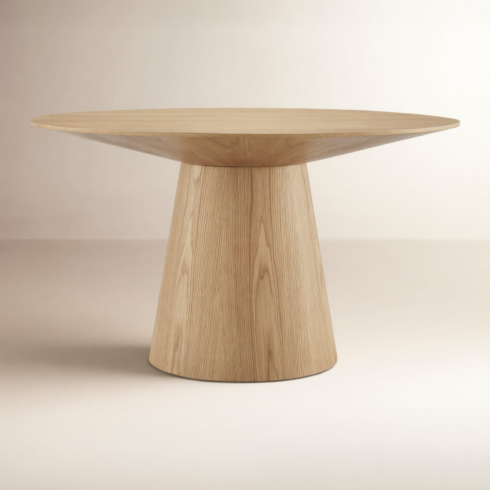 Adara 53" Oak Dining Table, 53.2" W x 53.2" L, Oak