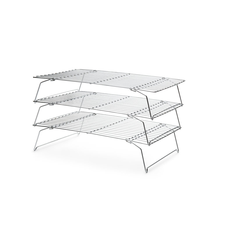 Fox Run Stackable Cooling Rack Set, Chrome, 3-Piece