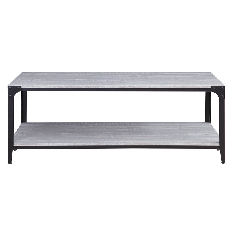 Table basse Hemmer, Gris pierre