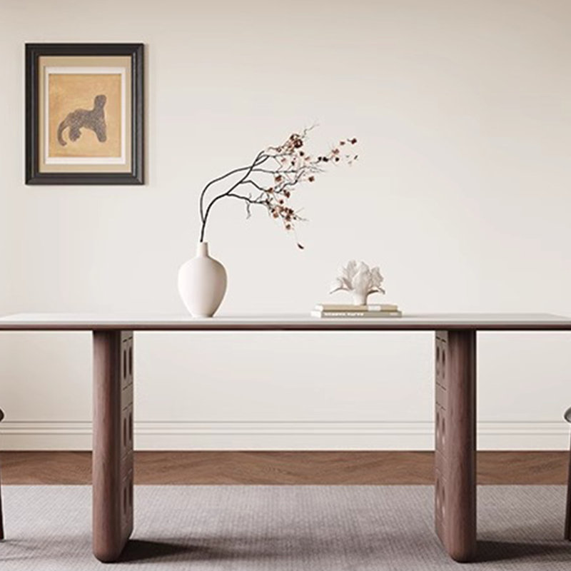 Table de salle à manger Nikerria, H 29,5 po x L 62,9 po x l 31,4 po