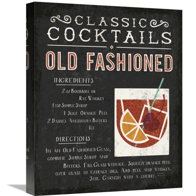 " Classic Cocktail Old Fashioned " by Michael Mullan