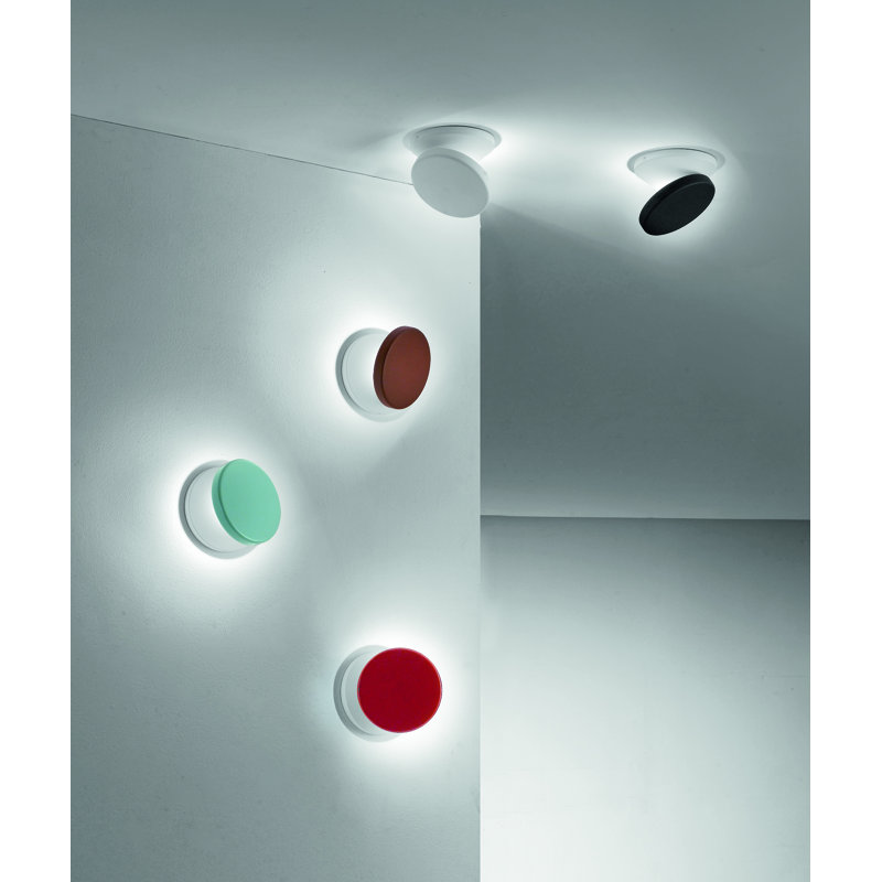 LED Flush Mounted Sconce, Corten