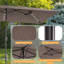 Parasol de terrasse 11x7Ft Double Face-875607729