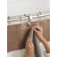 Adjustable Double Curved Shower Curtain Rod-94322039