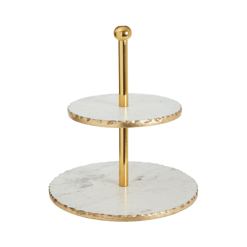 Frasure Stoneware Tiered Stand