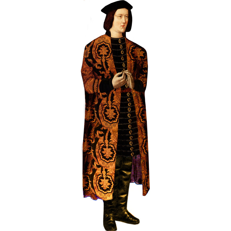 «Edward Iv King» en carton debout