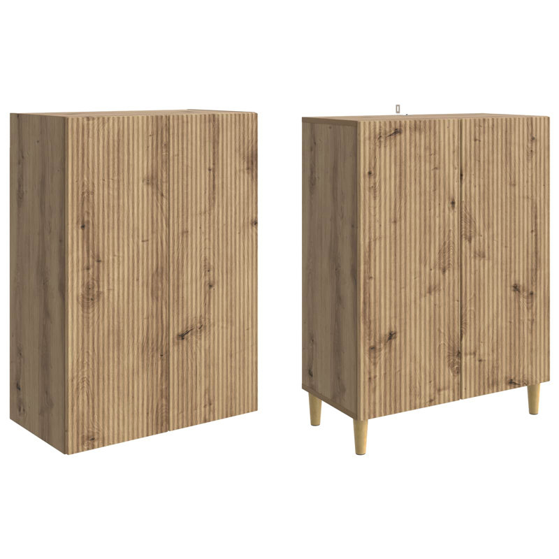 Storage Cabinet, Artisan Oak