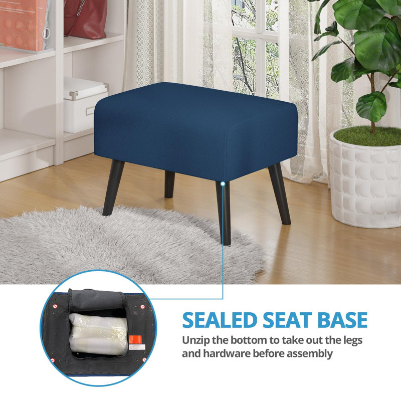 Accent, Textile bleu marine