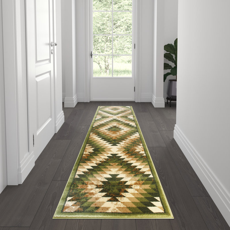 Tapis intérieur Akwasi, Tapis de couloir 2 pi x 7 pi
