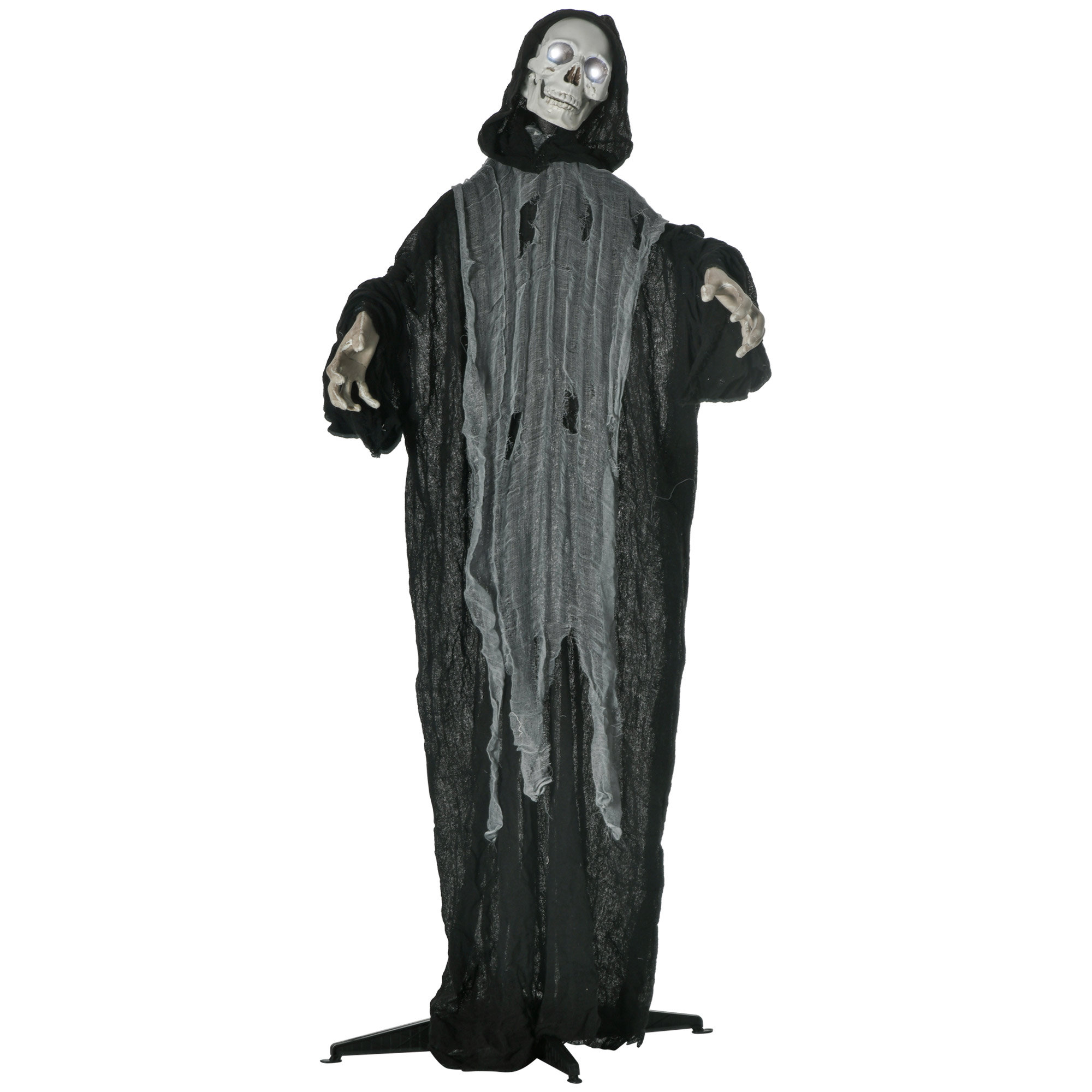 The Holiday Aisle® Halloween Decorations Animated Grim Reaper Lighted ...