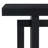 U_STYLE 59.1'' Painted Entryway Table With Pine Veneer,Unique Triple Rectangle Design Console Table With Thick Pine Wood Legs,Extra Long Sofa Table Versatile For Hallway, Living Room,Kitchen-1904172395