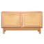 Banc de rangement pour chaussures d'entrée avec tiroir en rotin 39,4 x 11,8 x 20,9 pouces