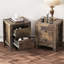 Ensemble de 2 tables de chevet Farmhouse-120836675