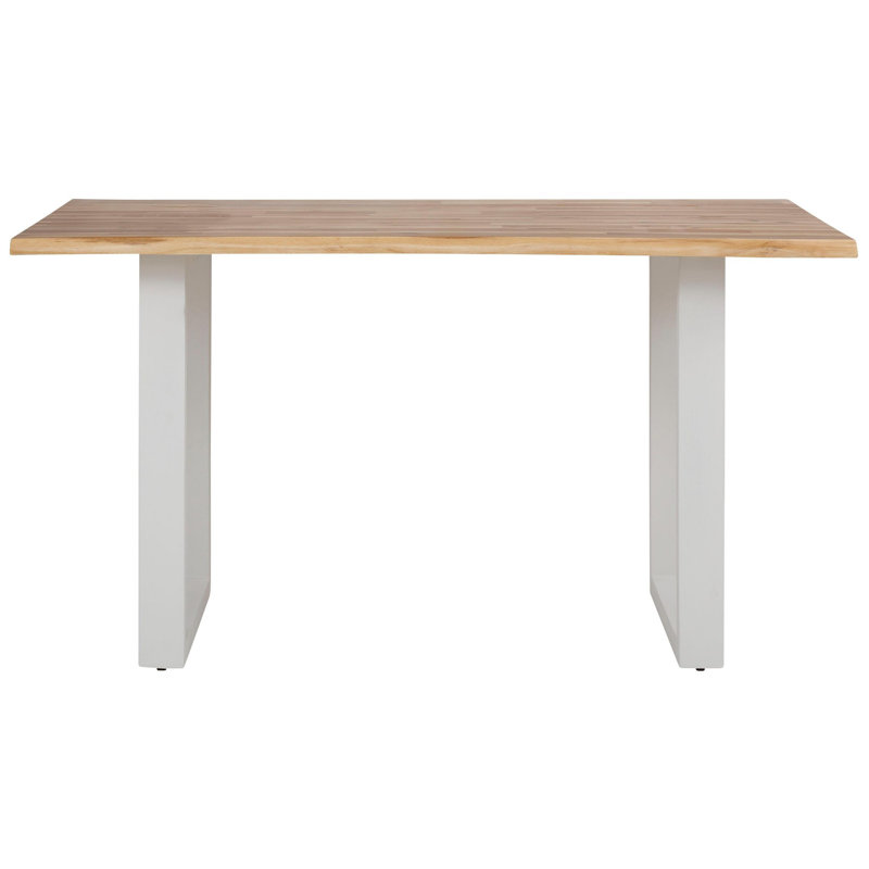 Sites Rectangular Dining Table, White, H76 x L140 x W85cm