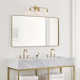 Rooks 3 Light Dimmable Vanity Light