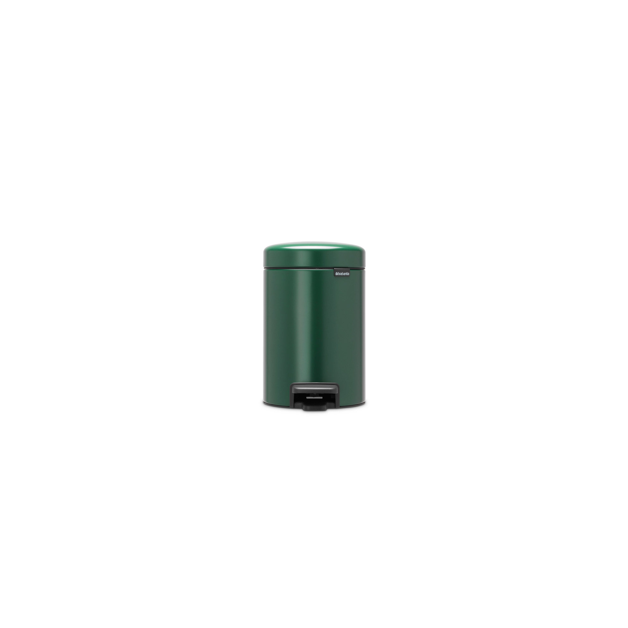 Brabantia NewIcon Step On Trash Can, 0.8 Gallon (3 Liter), Pine Green