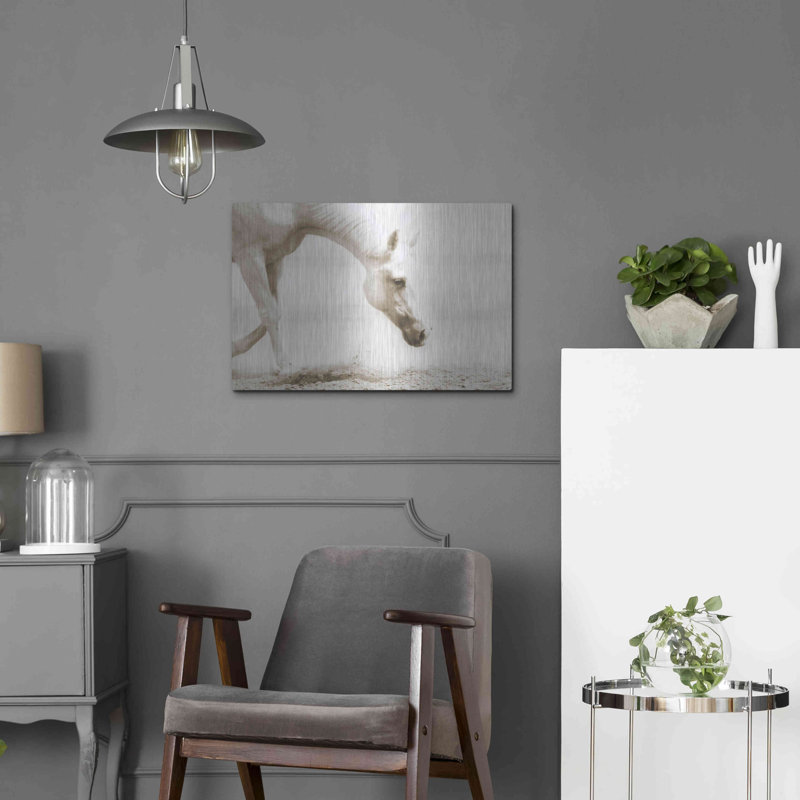 «Trail Horse Sepia» par Kari Brooks, H 16 po x l 24 po