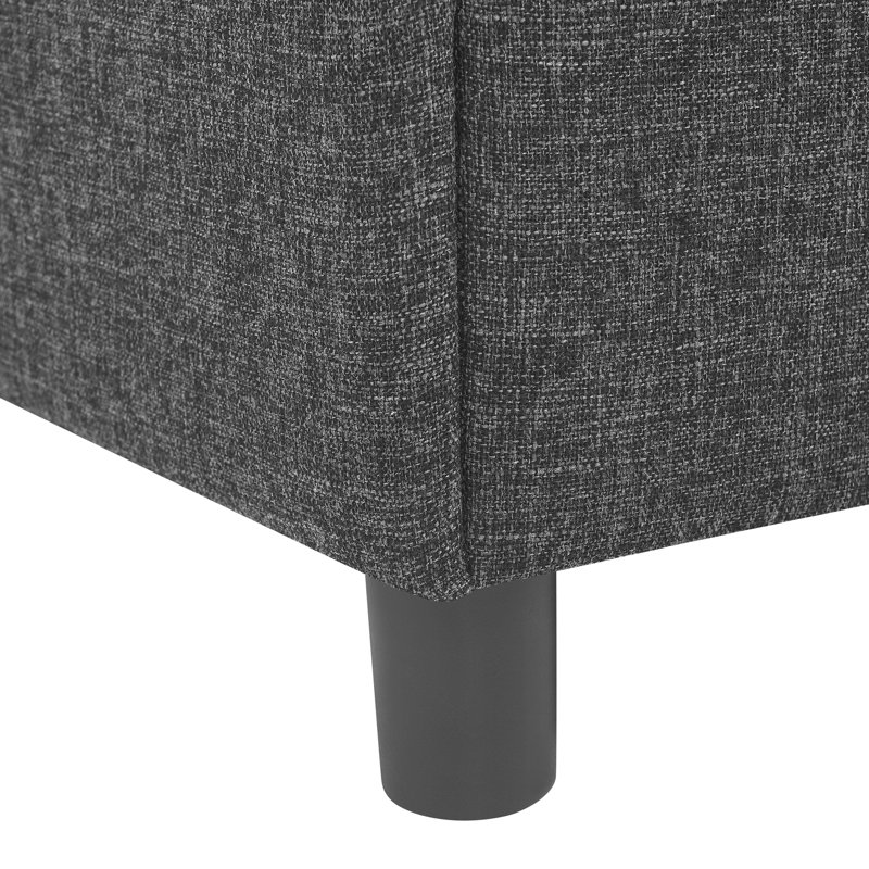 Canapé d'angle moderne et modulaire - librement configurable avec, Dark Grey