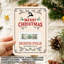 Paquet de 4 porte-monnaie Merry Christmas