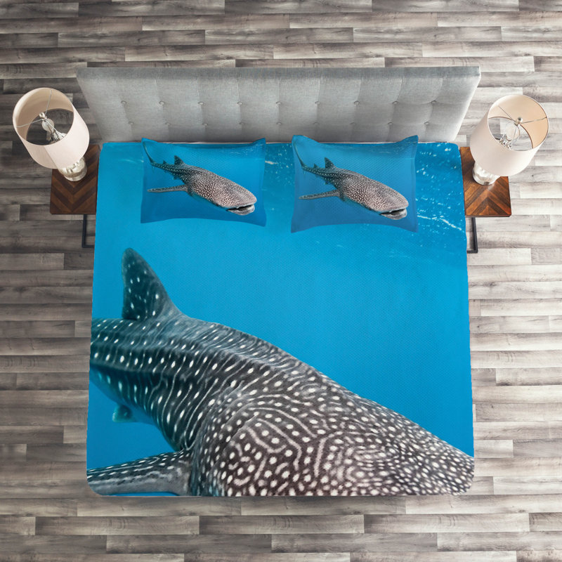 Coastal Polyester Coverlet