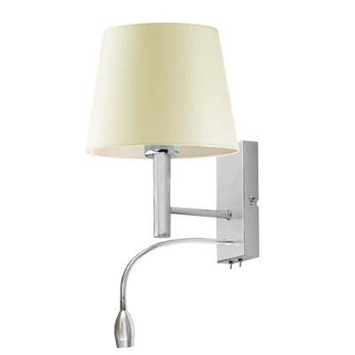 Audrea Steel Armed Sconce