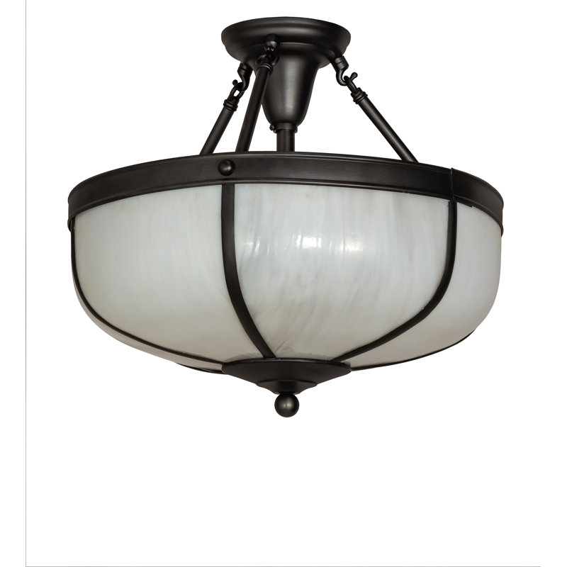 Stringham 3 - Light Semi Flush Mount