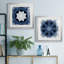 Indigo kaleidoscope I - ensemble de 2 reproductions d'art-1817703624-1817703622-1817703631