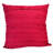 Housse et insert de coussin en coton rouge Dawson