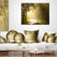 Coussin décoratif imprimé soleil brillant-148912909