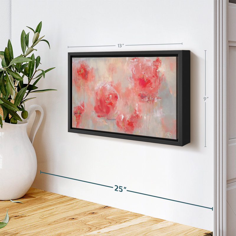 " At First Blush Canvas Print ", 9" H x 13" W