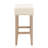 Backless Saddle Upholstered 26" Counter Stool with Wood Frame-1247161820