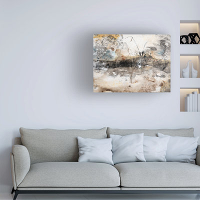 Wrapped Canvas Wall Art - Helena Palazzi 'Otherwise 3' Wall Art for Living Room, Bedroom, or Office Décor  - 24x32