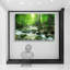 Paysage naturel «River In The Forest» sur toile-99542806