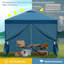 Gazebo 3 X 3 M, Folding Gazebo With Side Walls, Waterproof, Stable, Winterproof, Outdoor Garden Gazebo, Party Tent, Garden Tent, Height Adjustable, Uv Protection, Metal Frame-1965886901