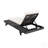 Lounge Chaise Set With Adjustable Reclining, Acacia Wood, Water-Resistant Cushions For Outdoor Relaxation-900781717-900781723