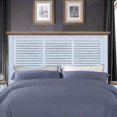 Milne Solid Wood Panel Headboard