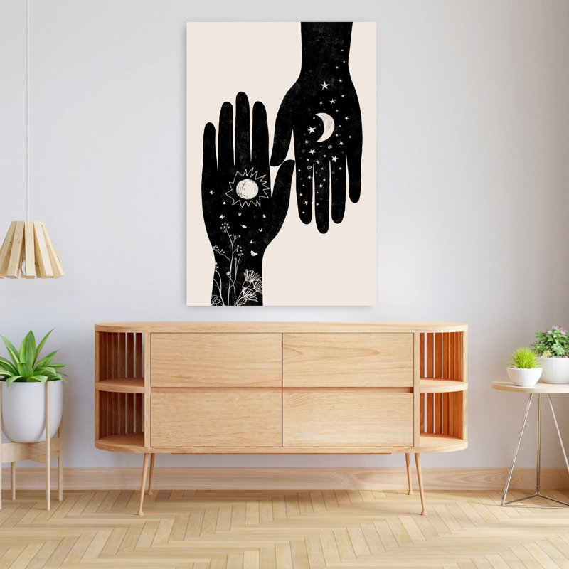 Art contemporain, art contemporain abstrait, H 48 po x l 32 po