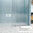 Frameless Soft-Closing Single Sliding Shower Door-127317870