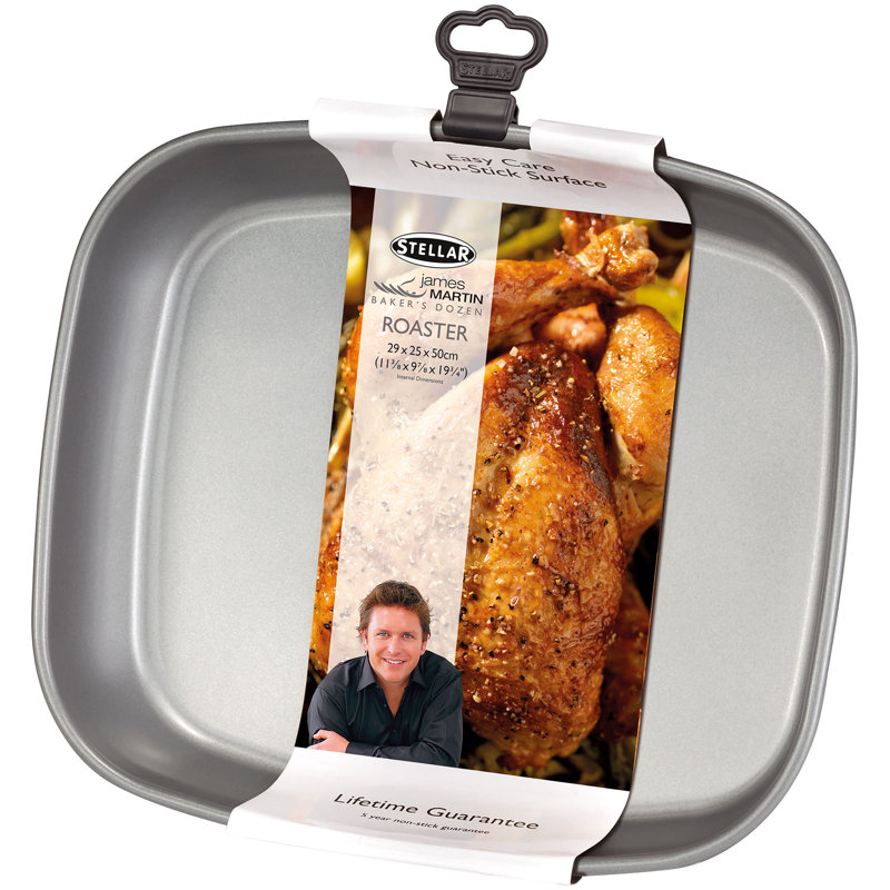 Stellar James Martin Stainless Steel Roasting Pan