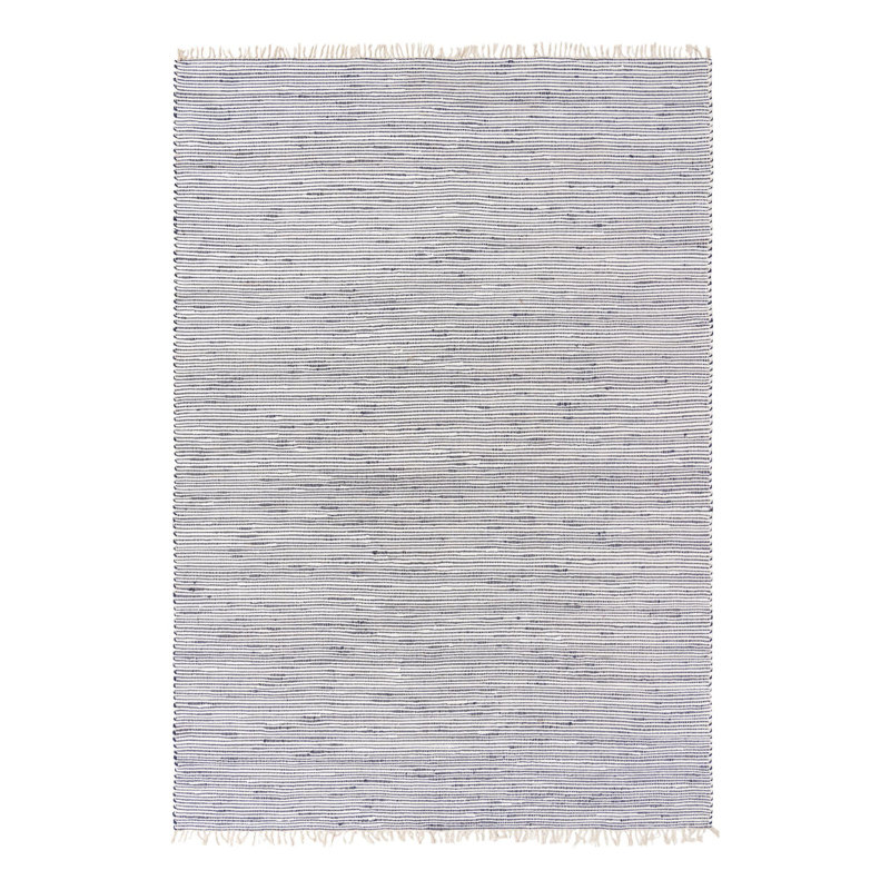 Isiahi Cotton Striped Indoor Rug, Rectangle 10' x 14'1"