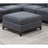 Chenille Fabric Modular Sectional 6Pc Set Living Room Furniture Corner Sectional Couch 3X Corner Wedge 2X Armless Chairs And 1X Ottoman Tufted Back-1713906178