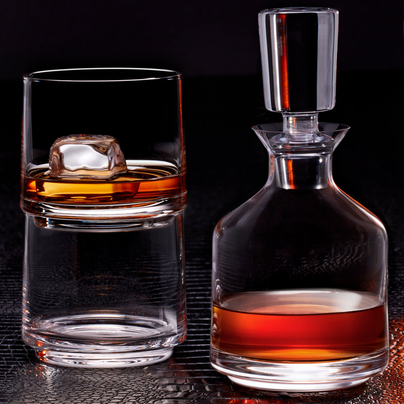 Ensemble de verres à whisky empilables trois-en-un Wine Enthusiast