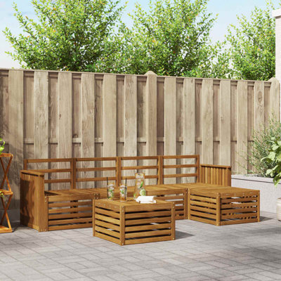 249cm Wide Patio Sectional Set
