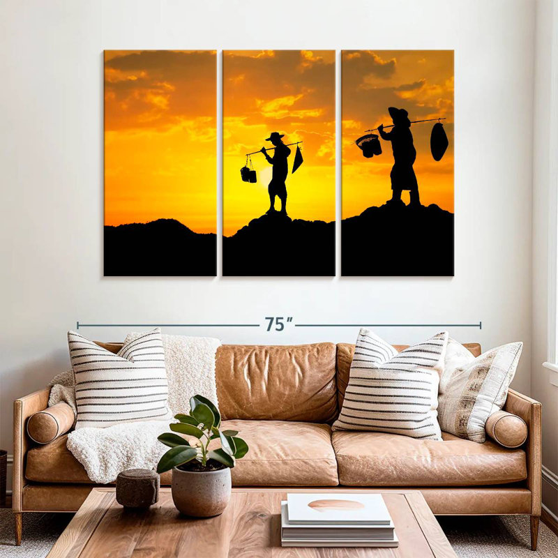 Alvord Saigon Sunset, 42" H x 65" W
