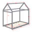 Lit maison en bois-386218981