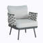 Ensemble de 2 fauteuils club en acier, gris-1333026748-1333026751