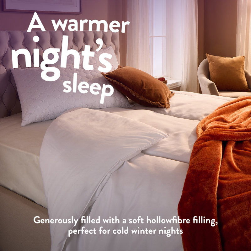 Warm Winter 15 Tog Winter Duvet, Double