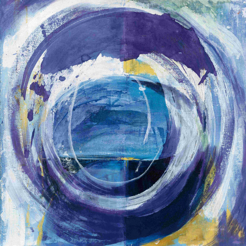Around The World, 12" H x 12" W, No, Wrapped Canvas